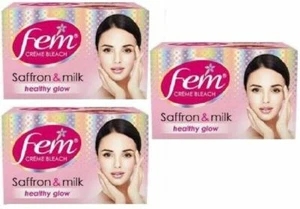 3 Boxes X 40g (120g) Fem Bleach Saffron- SKIN BLEACHING LIGHTENING- INSTANT GLOW - Picture 1 of 1