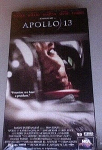 Sill factory SEALED VHS tape 1995 APOLLO 13 Tom Hanks Kevin Bacon Ed Harris PG - Picture 1 of 2