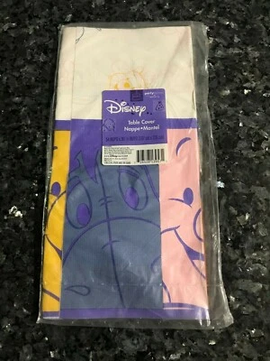 WINNIE THE POOH Disney Table Cover Hallmark Party Express Birthday 89 x 54 New - Image 1 of 2