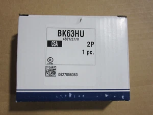 Disyuntor eléctrico LS BK63HU C5A 2P 5A 240/480Y/277V nuevo en caja de fábrica - Imagen 1 de 5