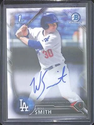 2016 Bowman Chrome Autograph #CDA-WS Will Smith - Image 1 of 2