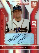 2004 Donruss Elite Extra Edition Signature Aspirations #328 Jon Zeringue DP Auto