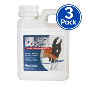 ACTION Corrosion Rust Bucket – Safe Rust Removal Bath 1L Makes 5L x 3 Pack - Picture 1 of 2