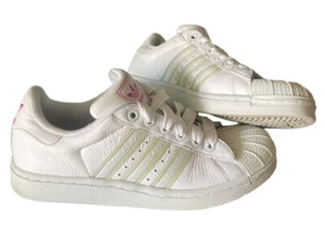 Adidas Superstar Shell Toe Sneakers 341791 Womens Sz 5 US - Picture 1 of 7