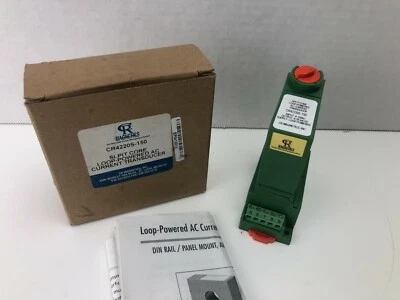 CR Magnetics CR4220S-150 Loop-Powered AC 20A Current Transducer 0-150AC, 4/20ma - Image 1 of 4