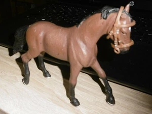 Pferd Papo, Reitpferd ,wie Schleich ,Bullyland, Spielzeugpferd 80/22 - Bild 1 von 2