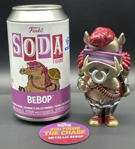 CHASE Funko Shop Exclusive TMNT Soda Metallic Bebop Ninja Turtles Mutant Mayhem - Bild 1 von 3
