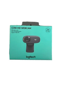 Logitech C310 HD Webcam - Black NEW UNOPENED - Afbeelding 1 van 5