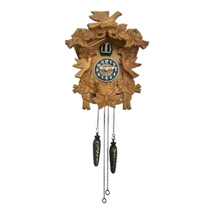 VINTAGE KAISER QUARTZ CUCKOO CLOCK BIRDS GERMAN - Picture 1 of 11