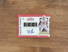 2019 Panini Contenders Draft Picks TJ Edwards Autograph RC