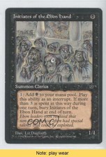 1994 Magic: Gathering - Fallen Empires Initiates of the Ebon Hand READ 0d2