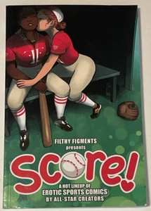 SCORE! Filthy Figments presents A Hot Lineup of Erotic Sports Comics 2019 Used - Picture 1 of 6