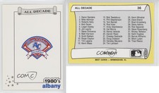 1990 Best Albany-Colonie Yankees/A's All Decade Checklist #36