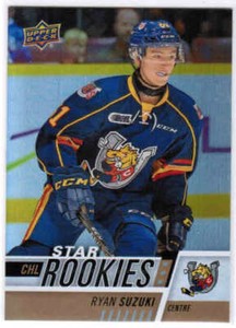 17/18 2017 UD CHL HOCKEY STAR ROOKIES RAINBOW CARDS #301-400 U-Pick From List
