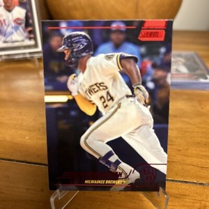 2022 Topps Stadium Club Red Foil Parallel Andrew McCutchen