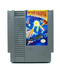 To The Earth (Nintendo Entertainment System) NES Authentic Tested - Picture 1 of 4