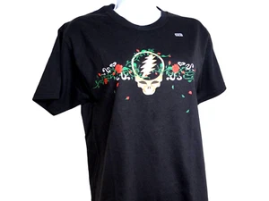 T-Shirt Hanes Grateful Dead Unisex Größe S signierter Schädelblitz & Rosen - Bild 1 von 10