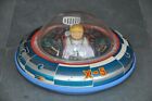 Vintage X-5 Space Ship MT Trademark Battery Litho Tin Toy , Japan