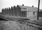 PHOTO  LOCO SHED LNER LEICESTER (BELGRAVE ROAD)  REAR VIEW OF THE SHED AND TURNT
