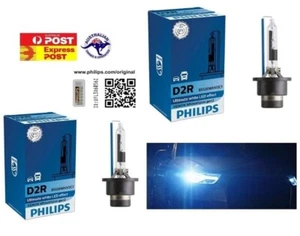 2x D2R 35W 5000K HID Genuine PHILIPS Xenon White Vision Gen2 Headlight Bulb - Picture 1 of 4