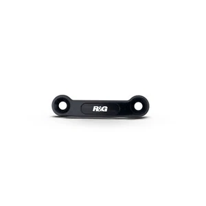R&G Racing Black Rear Foot Rest Blanking Plate | Honda CBR500R 2021 - Picture 1 of 1