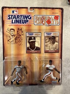 Kenner Starting Line Up New 1989 Baseball Greats Willie Mays Willie McCovey