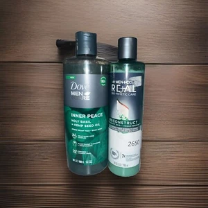 Dove Men+Care Body Wash - Inner Peace Face/Body Wash + Dove Men Reconstruct Cond - Picture 1 of 1
