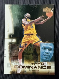 2000-01 Upper Deck #TD5 Jalen Rose Total Dominance - Picture 1 of 2