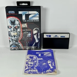 T2 The Arcade Game CIB - SEGA Master System MS - Komplett - PAL - Top Zustand - Bild 1 von 9