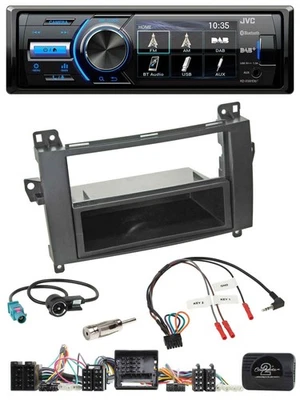 JVC Bluetooth Lenkrad USB DAB Autoradio für Mercedes Vito Viano W639 Audio 5 20 - Bild 1 von 4