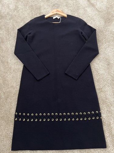 Abito Tory Burch Harley Medium Navy nuovo taglia XS