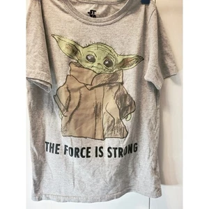 Jugend Yoda Star Wars Die Macht ist stark T-Shirt Größe 12 - Bild 1 von 4