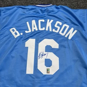 Bo Jackson KC Royals Signed Jersey #16 Auto W/ Holo COA - Picture 1 of 10