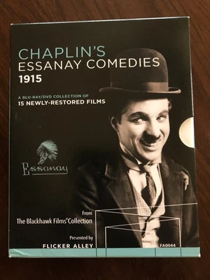 Chaplin's Essanay Comedies 1915 DVD Set of 15 Restored Films - Image 1 of 4