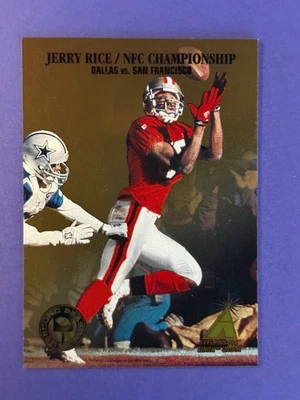 1995 Pinnacle Zenith ~ Jerry Rice ~ Second Season ~ SS16 ~ San Francisco 49ers - Image 1 of 2