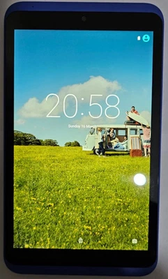 Tesco Hudl 2 HTFA4T Tablet 8.3" Screen 16GB Storage Pale Blue - Image 1 of 4