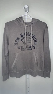 New Hampshire Wildcats Hoodie Blau 84 Unisex Kapuzenpullover 23 x 26 Größe Large Grau - Bild 1 von 7