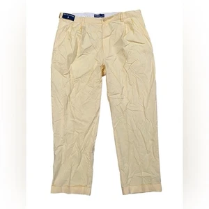 Herren Polo Ralph Lauren Hammond Plissee Buttergelb 42x30 - Bild 1 von 6
