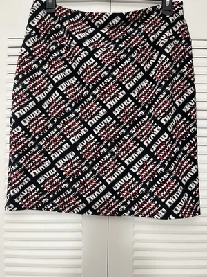 Falda lápiz elástica para mujer J. Jill Wearever estampado ajuste suave talla M Foto 1 de 4