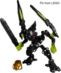 LEGO Bionicle Stars 7136 Skrall Set & Canister Instructions Complete
