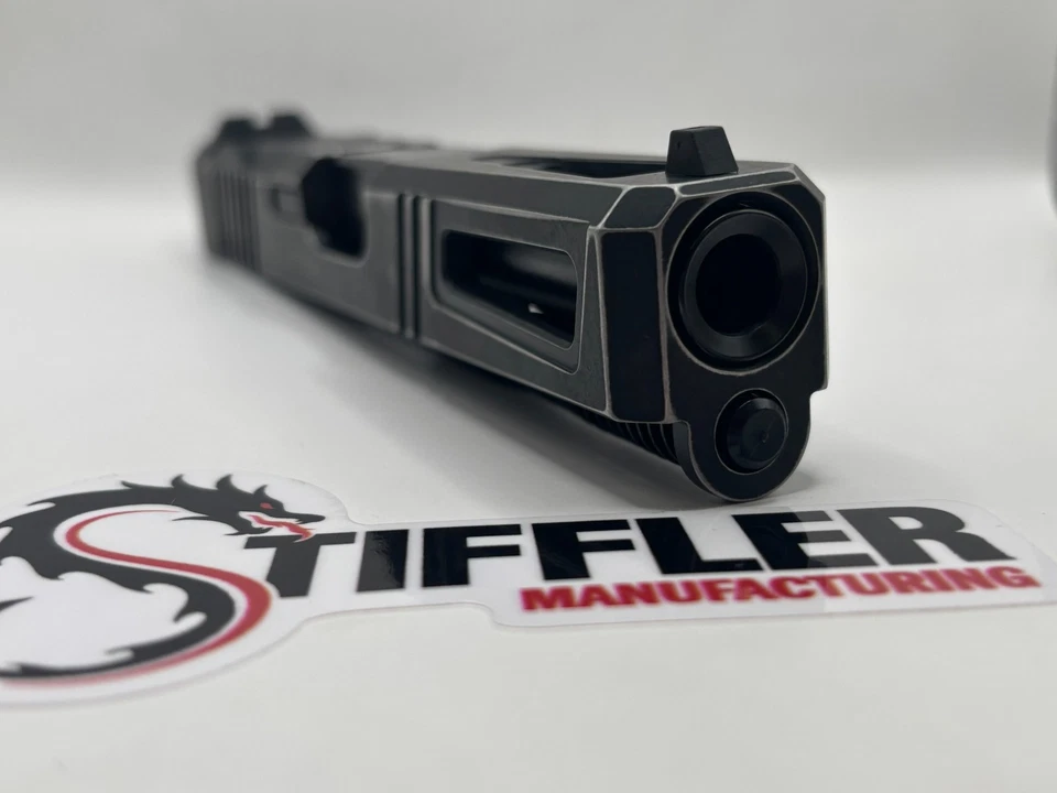 STIFFLER MANUFACTURING Viper For Glock 19 custom Slide Gen3 NEW Cerakote SpaceWorn Complete Slide