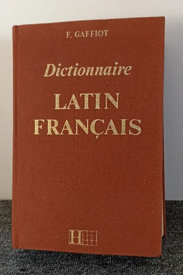                  DICTIONNAIRE LATIN FRANÇAIS FÉLIX GAFFIOT EDITION HACHETTE 1991 - Photo 1/4