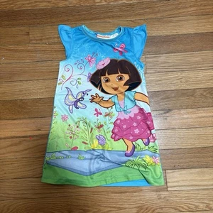 Y2K KIDS - Camicia da notte pigiama bambina Nick Jr. Dora The Explorer (2011) 24 mesi - Foto 1 di 5