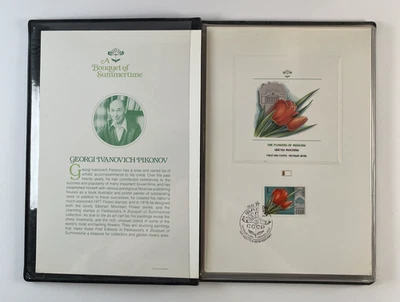 1978 Fleetwood Stamp Portfolio ~ USSR ~ A Bouquet of Summertime - Image 1 of 4