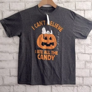 NWT Kids Peanuts Halloween short Sleeve Tee Size Med 10/12 - Picture 1 of 7