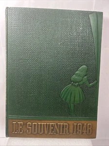 1948 Le Souvenir Audubon High School HS Audubon NJ Jahrbuch Original Kunst - Bild 1 von 10