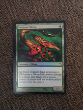 1x Virulent Sliver - MTG Magic Premium Deck Series: Slivers  FOIL   LP