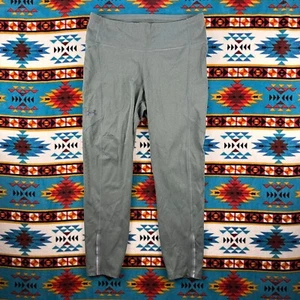 Leggings ajustados Under Armour atléticos para correr entrenamiento recortados grises LG - Imagen 1 de 8