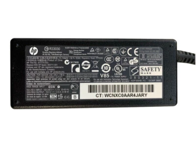 Original HP Netzteil Compaq Stecker 7,4*5mm 65W 19V 3,3A Ladegerät Laptop - Bild 1 von 2