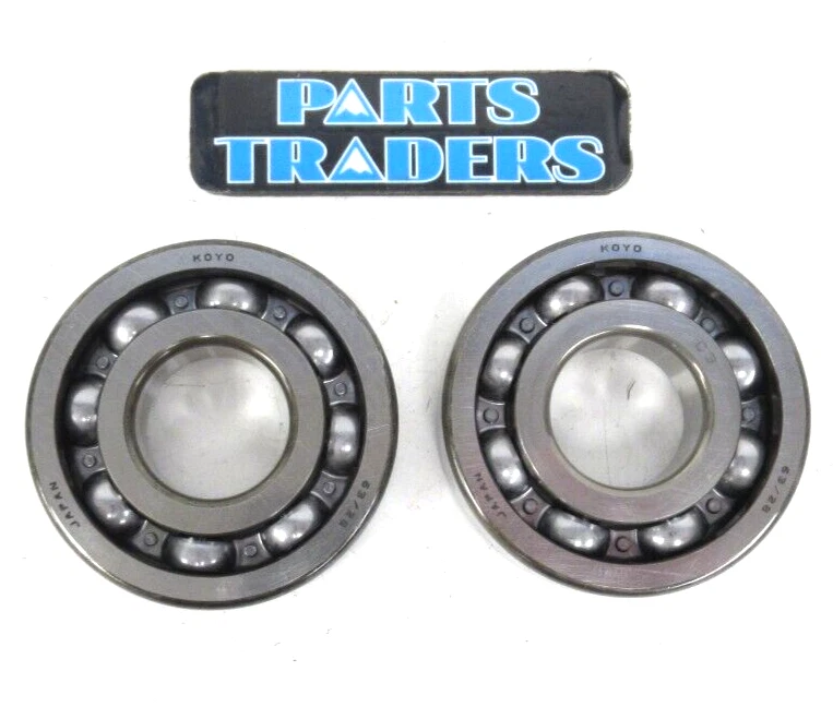 Koyo Crank/Crankshaft Bearing Set (2) Honda CR250 CR450 CR480 CR500 XR185 XR200 - Image 1 of 1